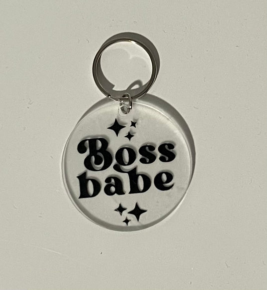 Boss Babe- Keychain