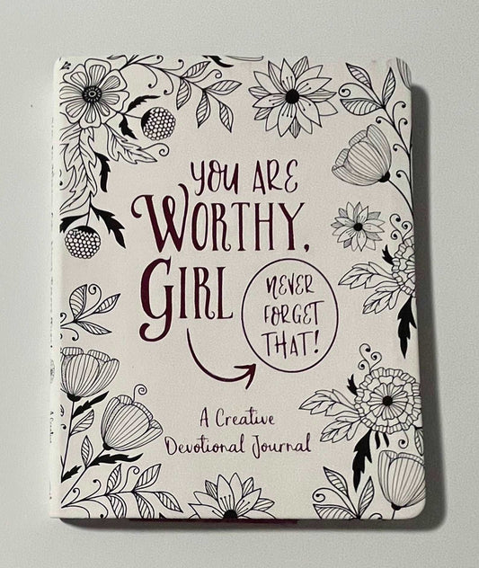You Are Worthy Girl Journal - In Perfect Bloom