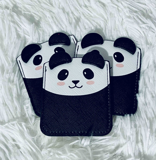 Panda Phone Sticker Pocket ~ 1 Pocket - In Perfect Bloom